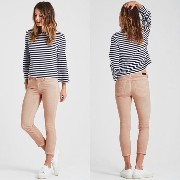 ag prima sateen cigarette jeans